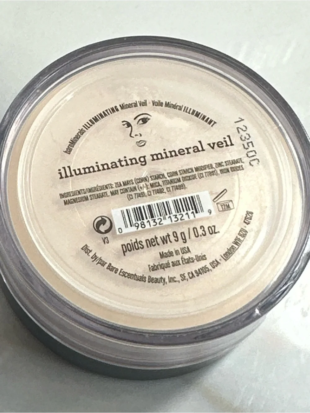 Bare Minerals illuminating mineral veil Loose Powder